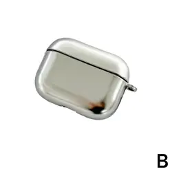 Silver Electroplating Earphone Case with Keychain Box (Matte)