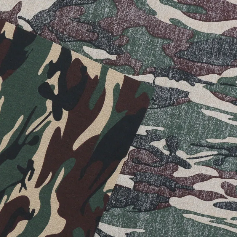 48x48cm Camo Cotton Cloth DIY Handmade Camouflage Cloth 7 pieces Digital Printed Fabric Healthy Environmentally Friendly