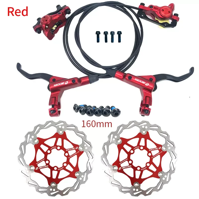 Zoom Hb875 Oil Brake Mtb Bicycle Hydraulic Disc Brake Set Front & Rear