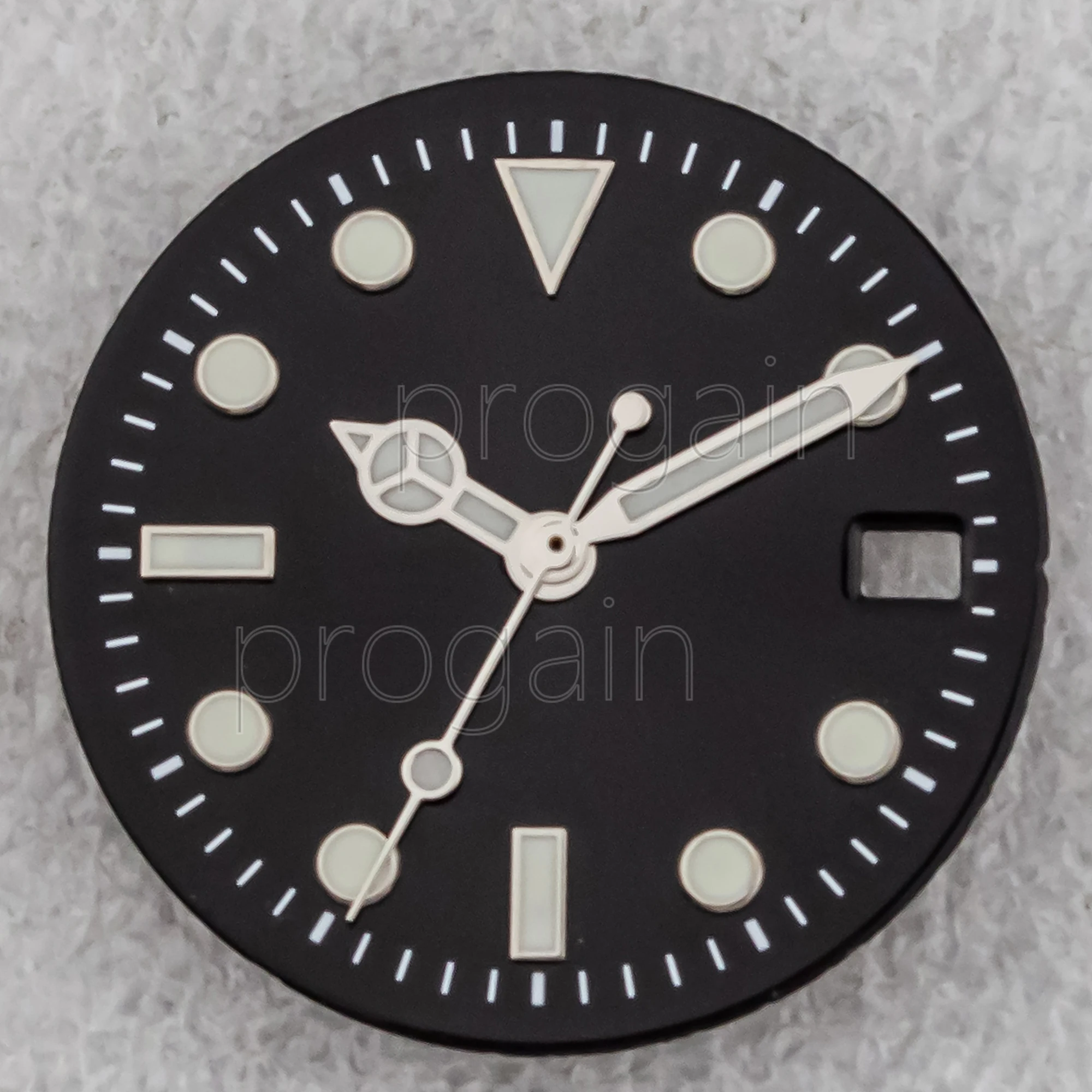 Luxury 40MM Full Diamond Stainless Steel Watch Case with Sapphire Crystal Glass