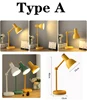 Nordic Desk Lamp for Dorm Adjustable Angle Height Reading Table Lamp for home office Room Decor Bedside Lamp Led Desk Light 5