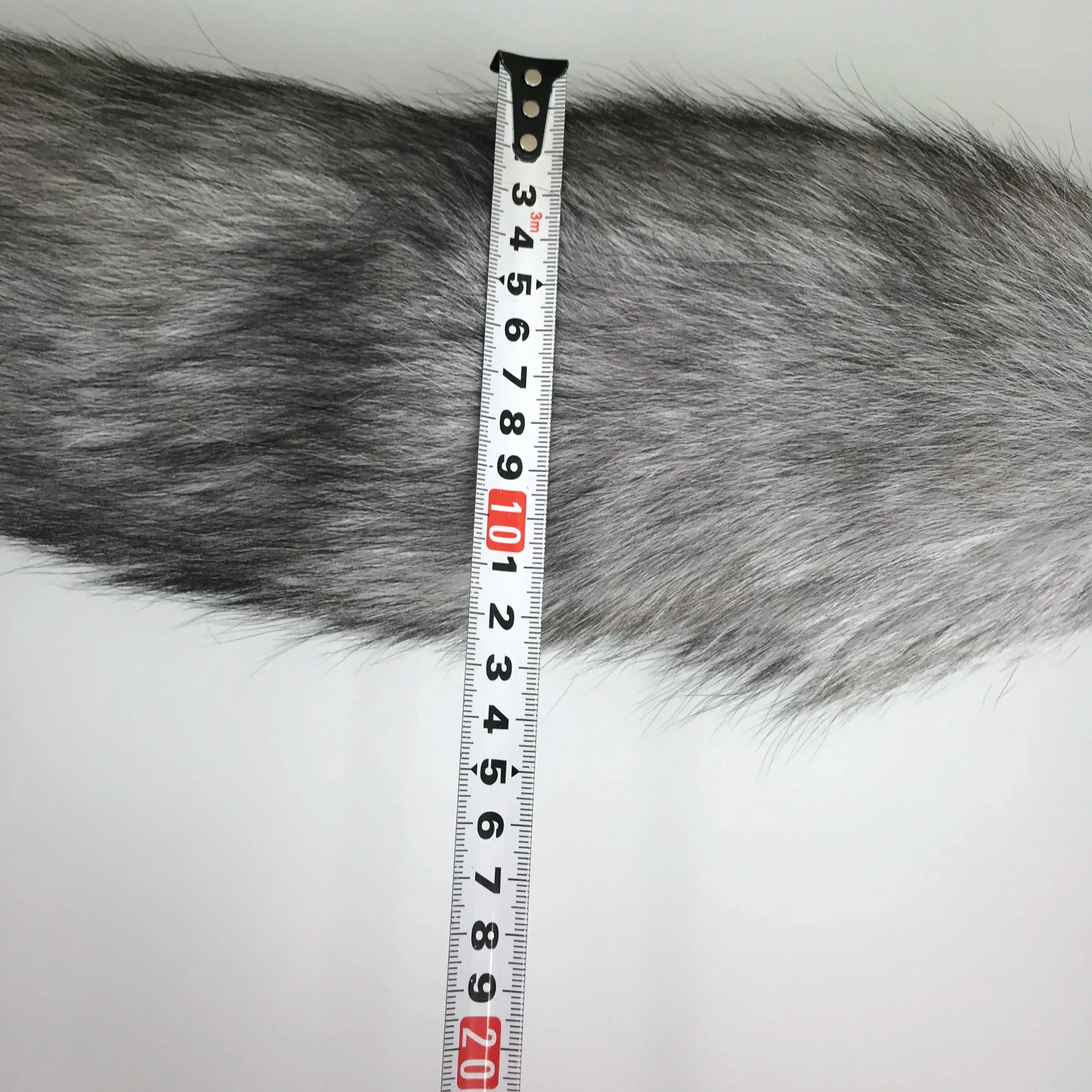 Luxurious Natural Fox Fur Tail Keychain - Chic Y2K Fashion Accessory, 40 cm