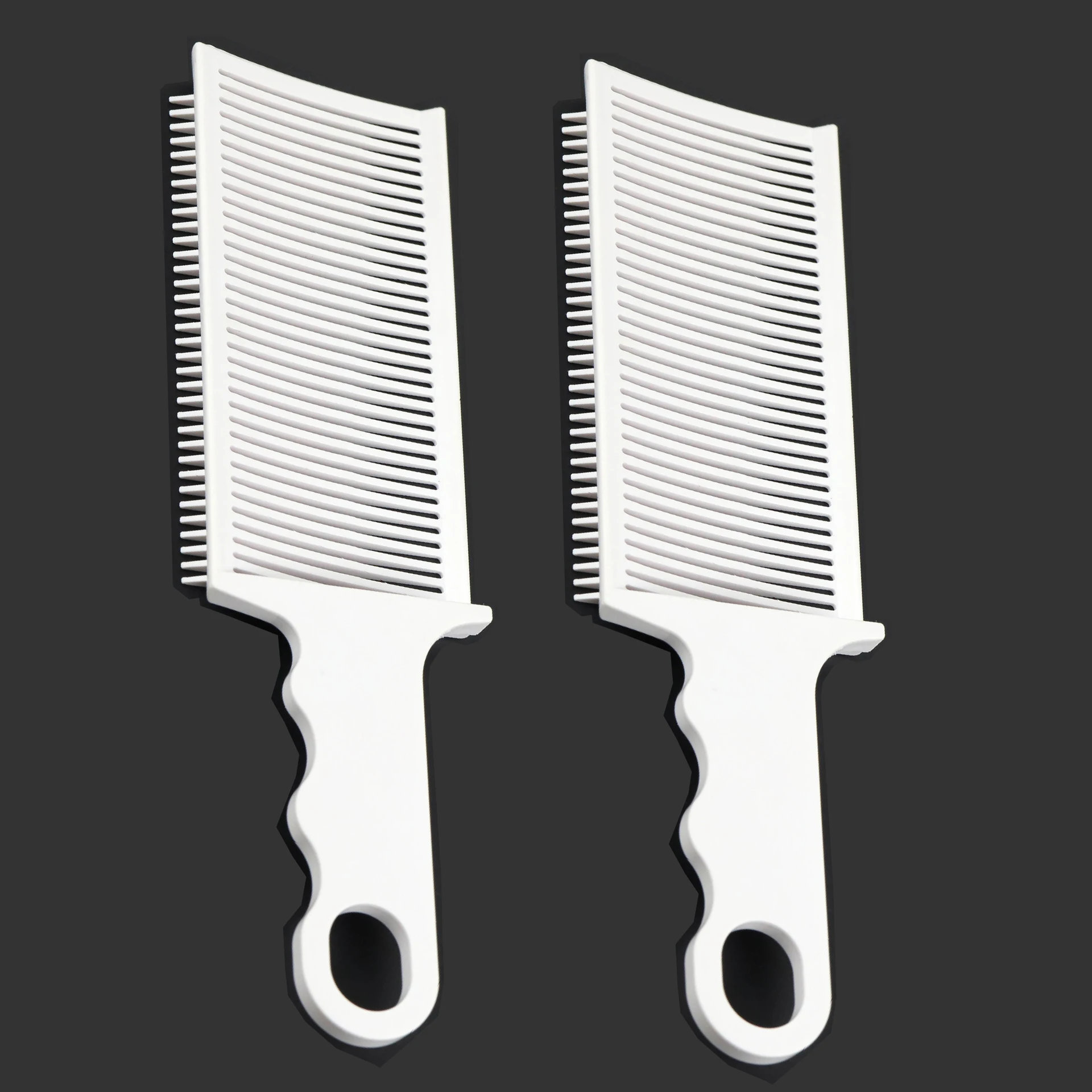 Description Picture 5 of itemNew Style Hair Cutting Positioning Comb Sets Professional Barber Clipper Blending Flat Top Combs For Men Salon Hairdresser Tools