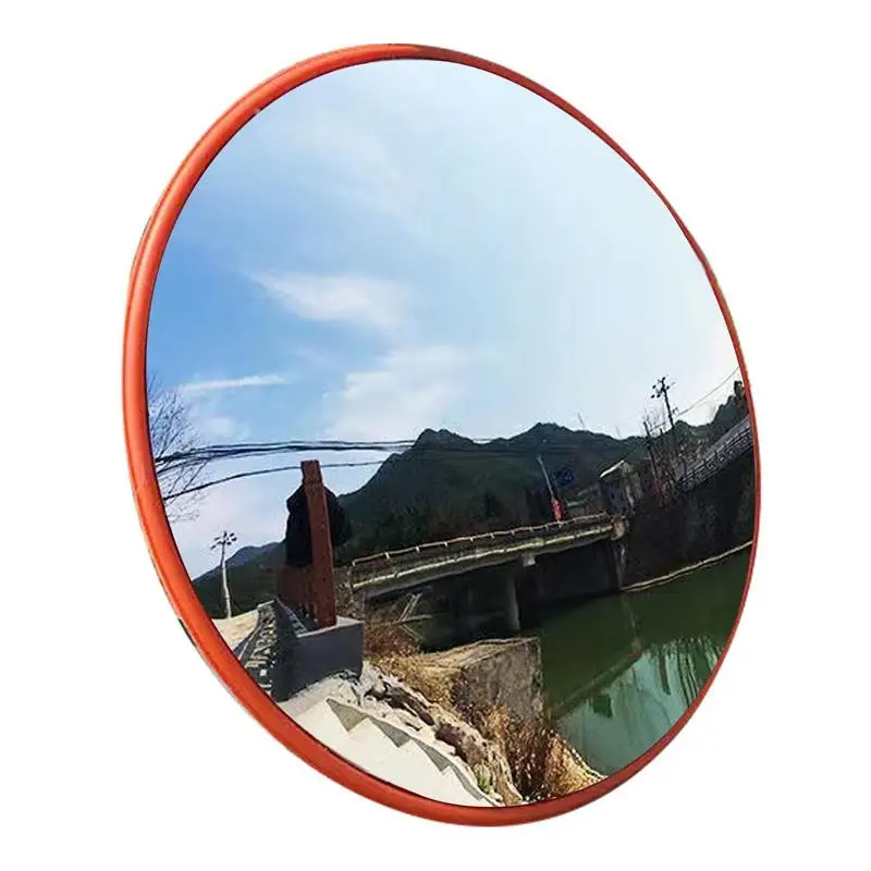 

Adjustable Traffic Road Mirror Easy Install Mirror Safety Traffic Convex Traffic Convex Security Mirror For Avoid Collisions