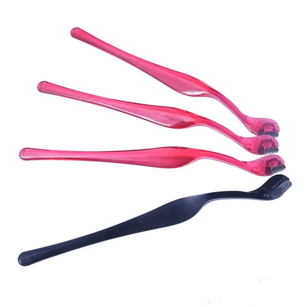 2Pcs Portable Makeup Eye Brow Razor Blade Eyebrow Trimmer Shaper Shaver Face Hair Remover Set Cosmetics Women Fashion NEW 4