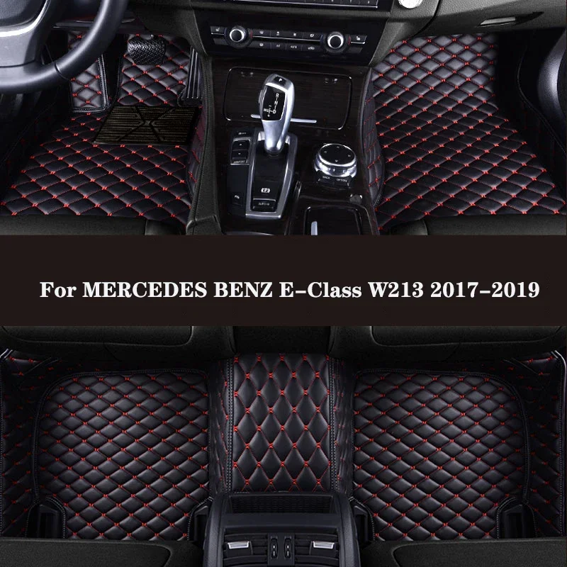 

Полноразмерный автомобильный напольный коврик для MERCEDES BENZ E-Class W213 2017-2019, автомобильные запчасти, автомобильные аксессуары, Автомобильный интерьер