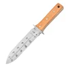 Professional Hori Hori Garden Knife with Leather Sheath, Protective Handguard, Sharpening Stone Included, for Weeding, Digging 5