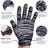 6/12Pairs Work Gloves Stain Resistant Car Maintenance Outdoor Camping Climbing Knitting Breathable Protection Work Gloves 3