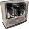 World 10,000 BTU Kerosene Wick Heater with Glass Burner System, Sure-Seat Chimney System, and Removable 1.1 Gallon Fuel Tank, Gr 6