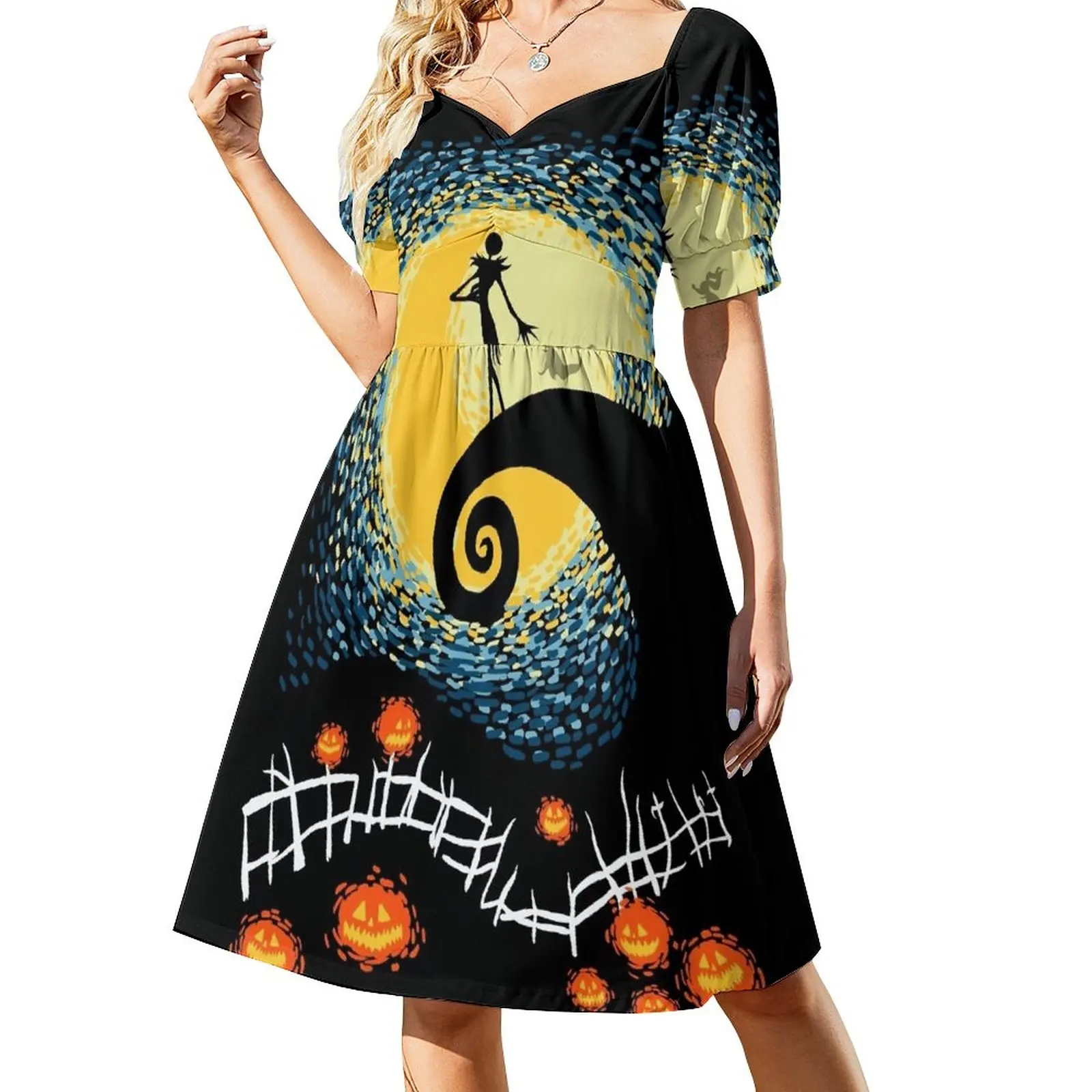 

Starry nightmare Dress chic and elegant woman dress cocktail dresses women's summer jumpsuit