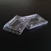 Thumb Card Case Transparent Plastic ID Tag Name Badge Holder Nurse Staff Work Card Cover Protector Bus Pass Card Sleeve Bag 3