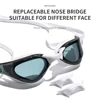 Professional Adult Anti-fog Swimming Goggles Electroplating Waterproof Silicone Swim Glasses Men UV Protection Swim Eyewear 3