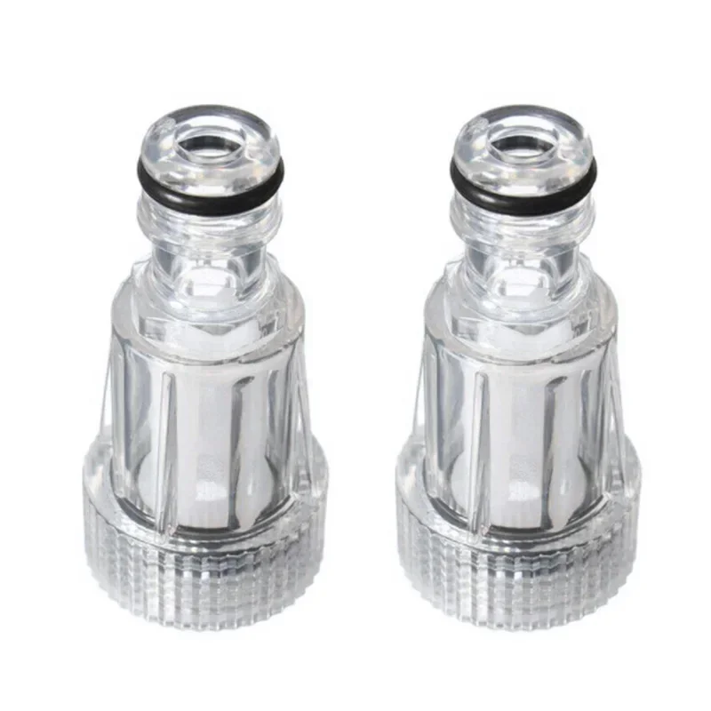 Car Clean Machine Water Filter High Pressure Washer Connection For Karcher K2-K7 Series Garden Pipe Hose Adapter 2*