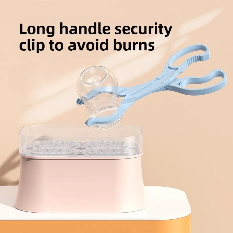 Baby Bottle Clip Non-slip High Temperature Resistance Pacifier Scissors Clip Disinfect Anti Scalding Baby Bottle Accessories