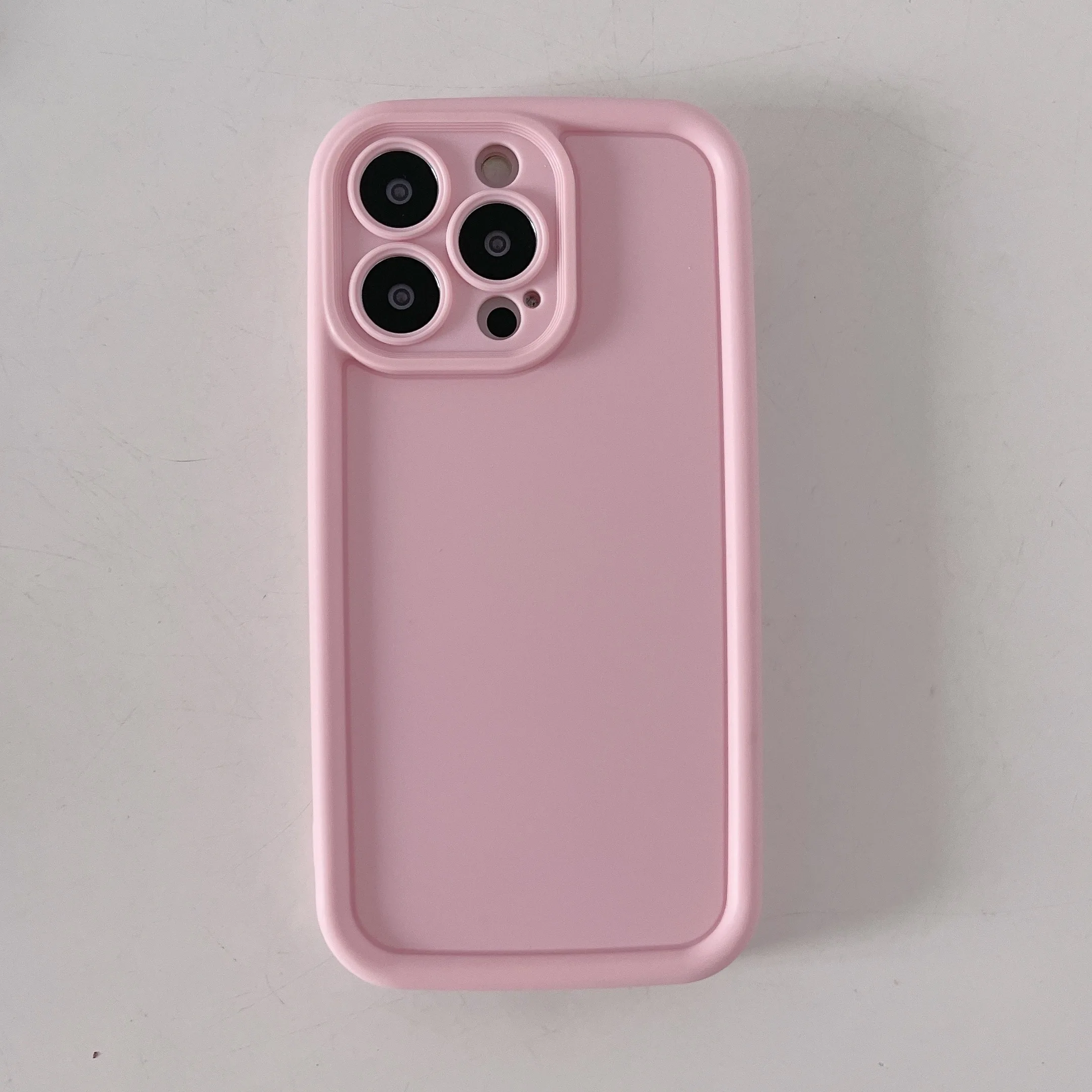 thumbnail image 1 of Fashion Soft Candy Liquid Silicone Phone Case For iPhone 15 14 13 12 11 Pro Max XS X XR 7 8 Plus SE 3 Bright Color Bumper Cover, 1 of 5
