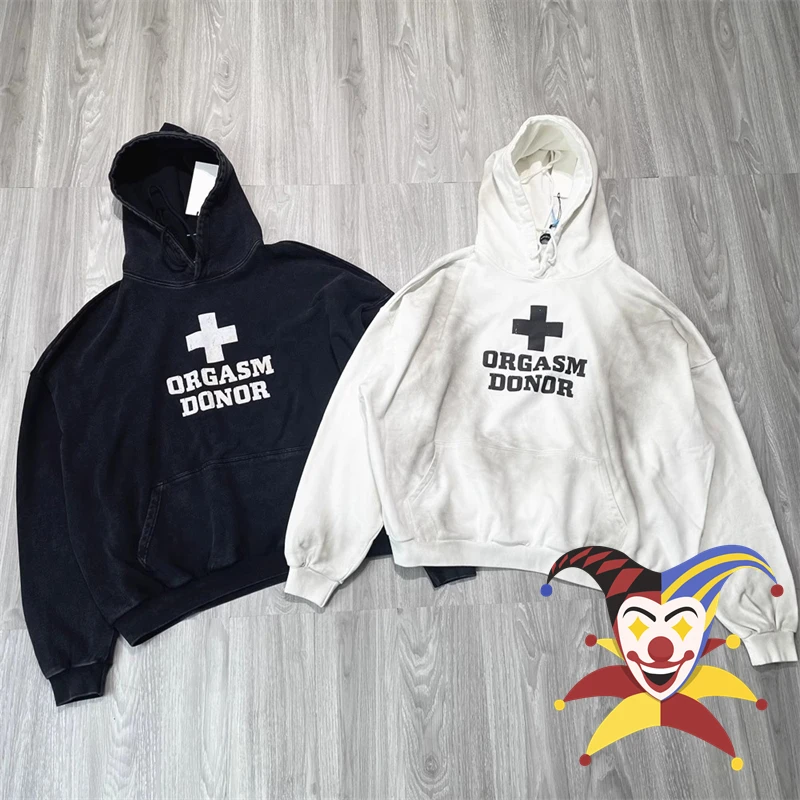 

2023fw GRAILZ Tie-dyed Fleece Hoodie For Men Women 1:1 Best Quality Vintage Hooded