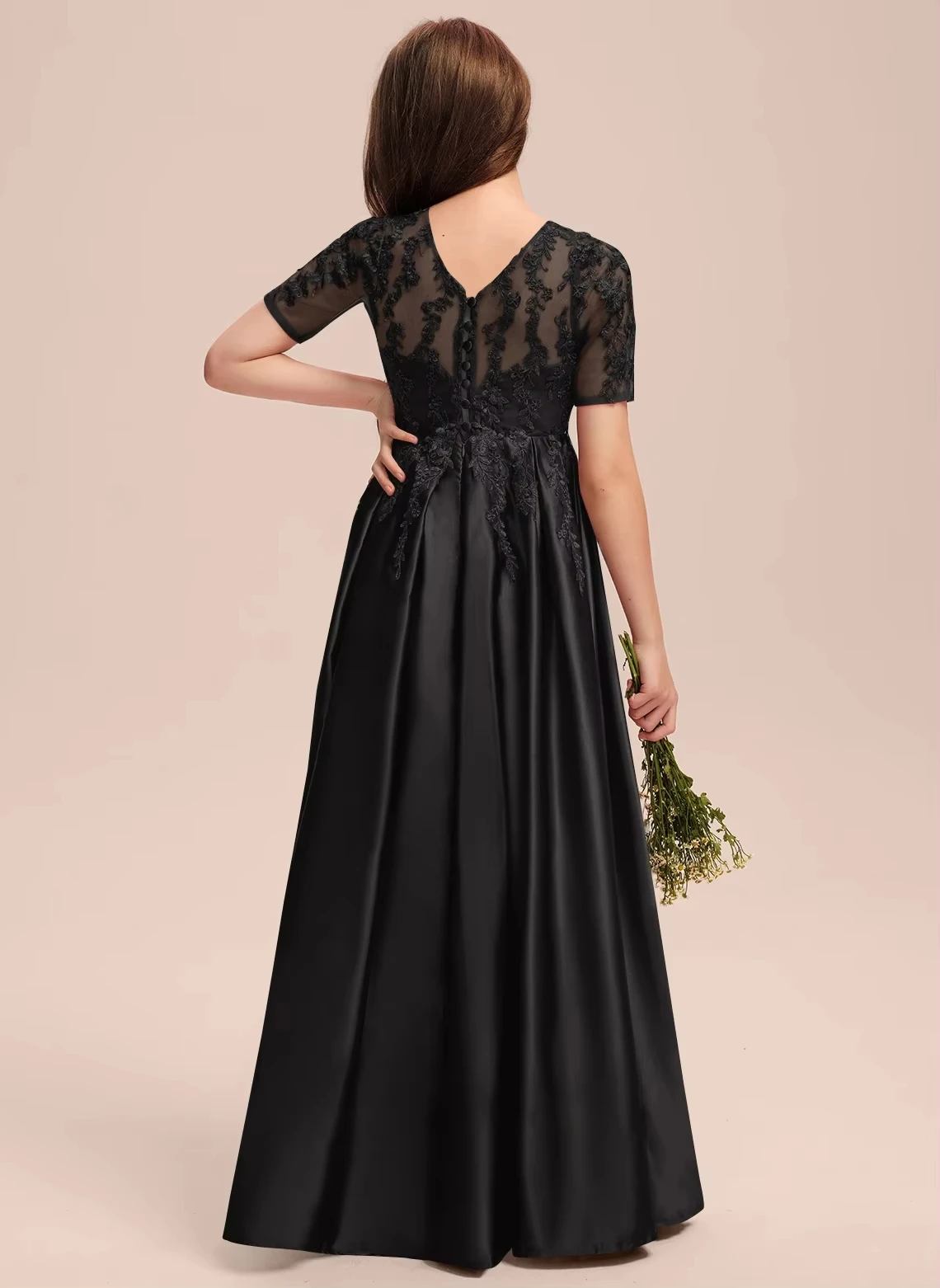velvet junior bridesmaid dresses Nico Adjustable Bridesmaids Dress