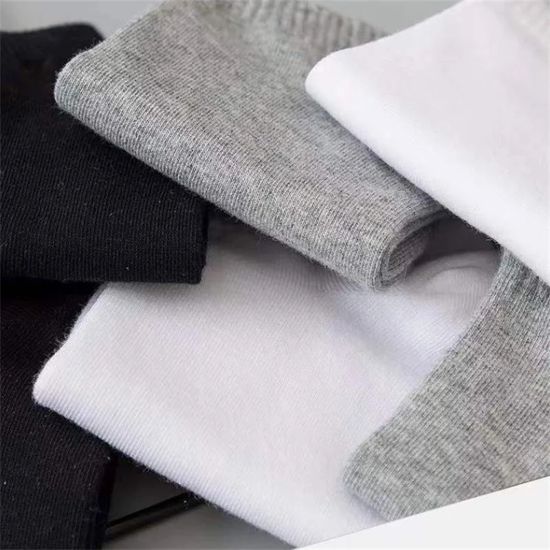 10/20/30/40 Pairs Summer Solid Low Cut Ankle Socks Men Women Sports Socks Odor Proof Sweat Absorbing Sock Man Female Hosiery Best Sellers In Sports & Entertainment