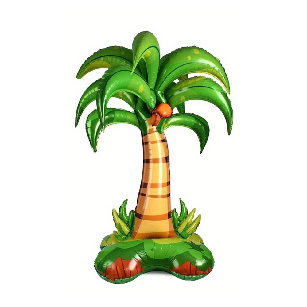 1/2 Stück Grüner Kokosnussbaum-Ballon Riesiger Aufblasbarer Palmenbaum Hawaii-Party-Dekoration für Geburtstag Hochzeit Babyparty Geschenke – Detail 7