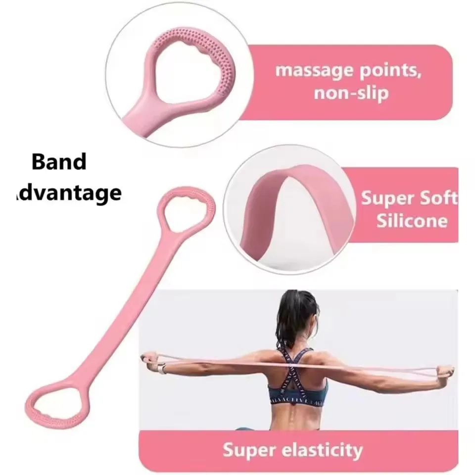 Figure-8 Yoga Stretch Strap 5
