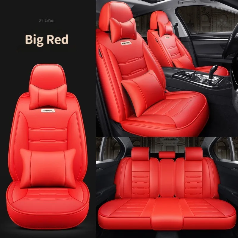 

Universal All Inclusive Car Leather Seat Cover For Volkswagen POLO Quest Tiguan Jetta Golf Lavida Sagitar Civic Auto Accessories