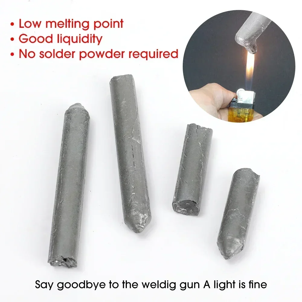 9/3Pcs Welding Aluminum Rods Low Temperature Easy Melt No Need Solder Convenient Weld Tools