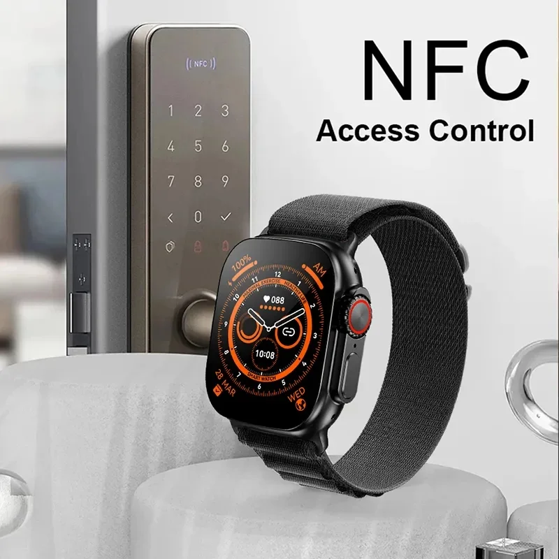 ZD8 Ʈ ƽ Ʈ ġ ø 8 49mm ƼŸ ձ ٵ 2.08 &ȭ NFC   ECG IP68  Ʈ ġ