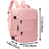Sleek Multi-Color Multi-Pocket Backpack Adjustable-Strap Lightweight for Daily Commute Outdoor Casual Stylish Bag - Image 3