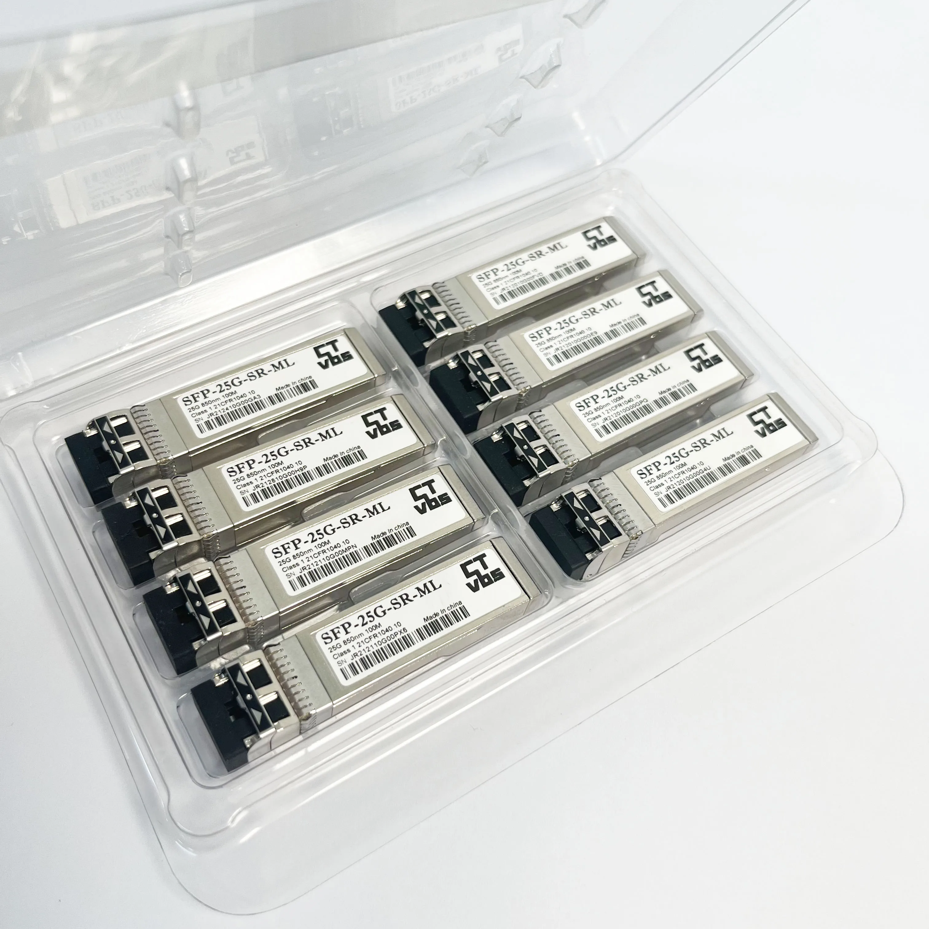 SFP-25G-SR Mellanox Compatible 25GbE SFP28 Optical Transceiver Compatible with Mellanox MCX4121A-ACAT NIC