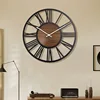 Modern Retro Old Mesh Wall Clock, Round Planet, Living Room, Large, Home, Special, Cross-border, Wholesale 5