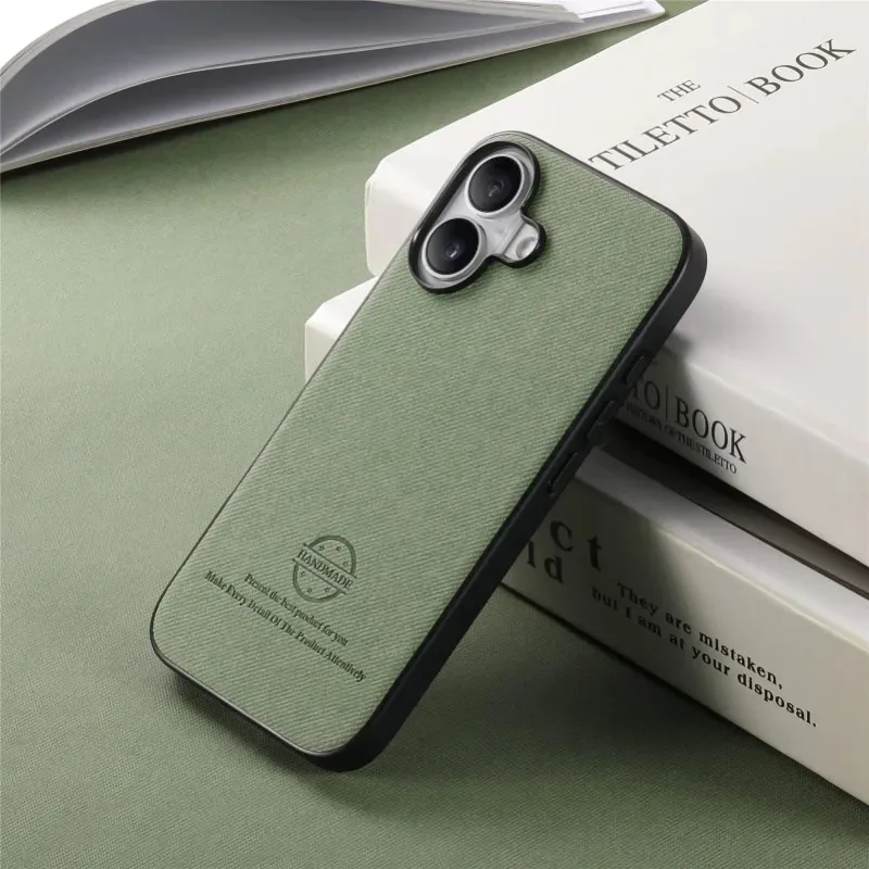 Luxury Leather Back Panel with Wireless Charging Capability