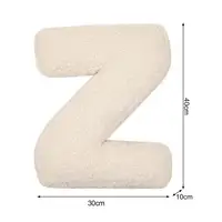 Pp Cotton Filled Pillow Alphabet Plush Pillow Plush Alphabet Letter Shape Pillow for Sofa Bed Couch Office Car Seat Decoration 1