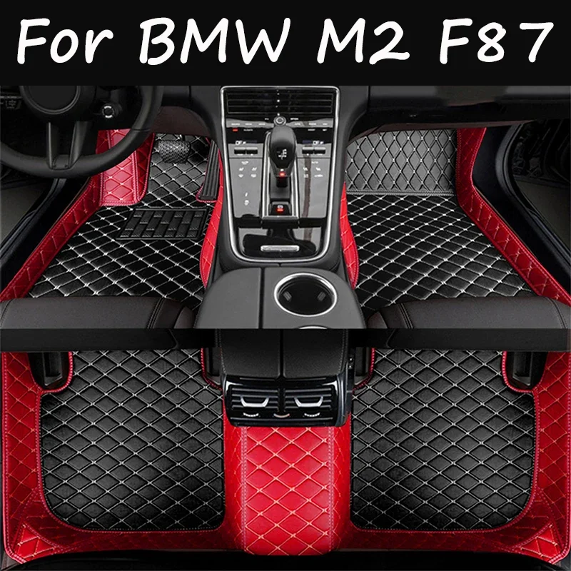 

Car Carpet Floor Mat For BMW M2 F87 2016~2021 5 Seats Waterproof Pads Car Mats Full Cover Cubre Pisos Para Autos Car Accessories