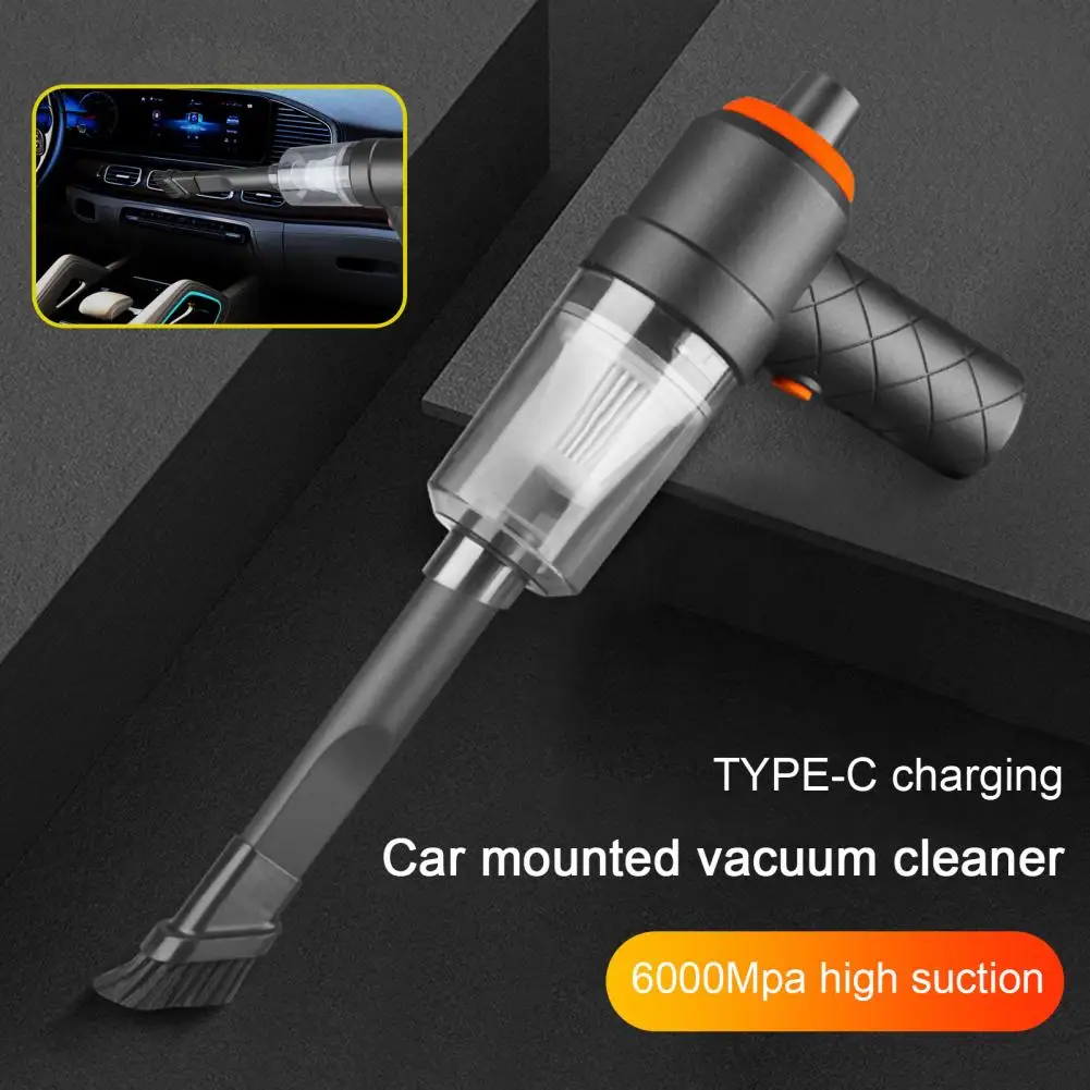 Car Vacuum Cleaner Portable 200mAh 120W Strong Suction Cleaning Mini USB Cordless Vacuum Cleaner Dust Buster Household Supplies