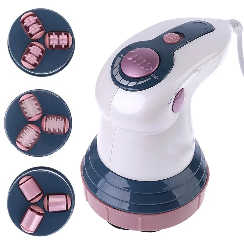 

Handheld Massager Fat Remove Massager-Professiona Full Body Massage Slim Machine 6 Variable Attachments US EU Plug