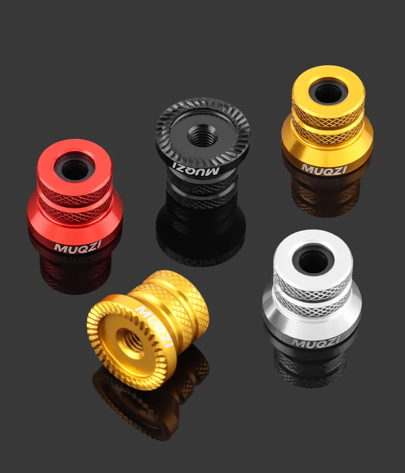 Description Picture 4 of itemMUQZI 1 Pair Quick Release Lever Skewers Screw M5 Hub Front Rear Skewers Bolt MTB Road BMX Fixed Gear Bike Wheel Hub Parts
