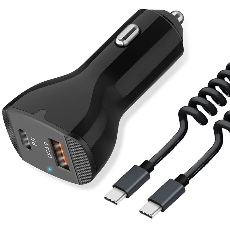 Автомобильное зарядное устройство с 2 USB-портами 45 Вт 63 |