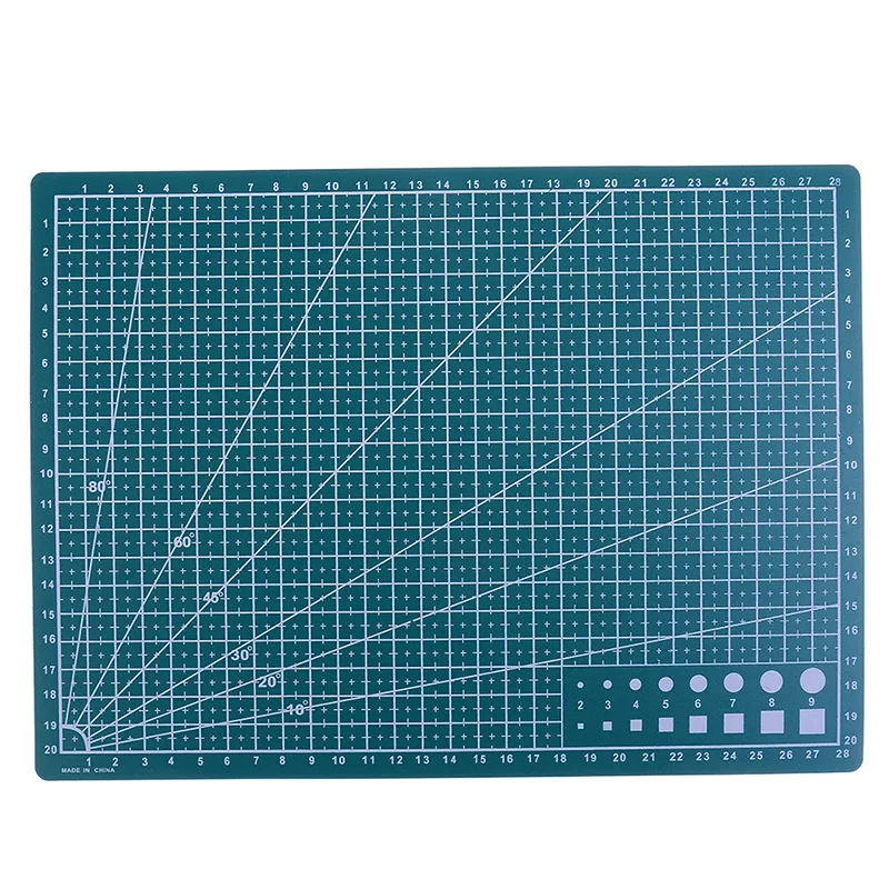 Cutting Mat Cutting Pad A4/A5 PVC Cutting Mat Cutting Pad Patchwork Cut Pad Patchwork Tools Manual Tool Board Double-sided Self-healing