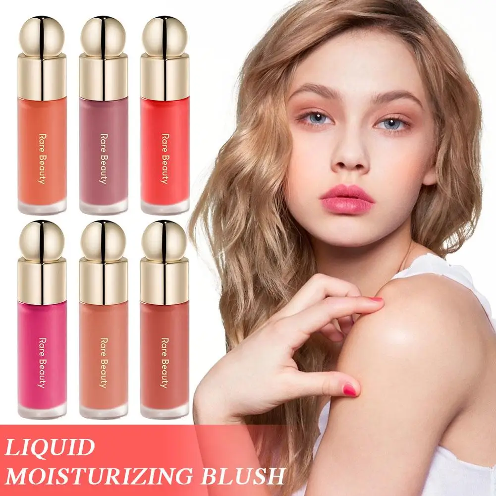 Liquid Moisturizing Blush Long-lasting Color Not Easy To Decolorize Delicate Natural Light Moisturizing Multi-purpose Blush liquid blush