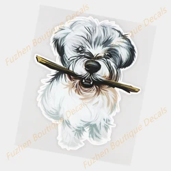 Fuzhen – décalcomanies de voiture en vinyle, accessoires extérieurs, personnalité, mignon, imprimé à la main, dessin animé créatif, Auto 