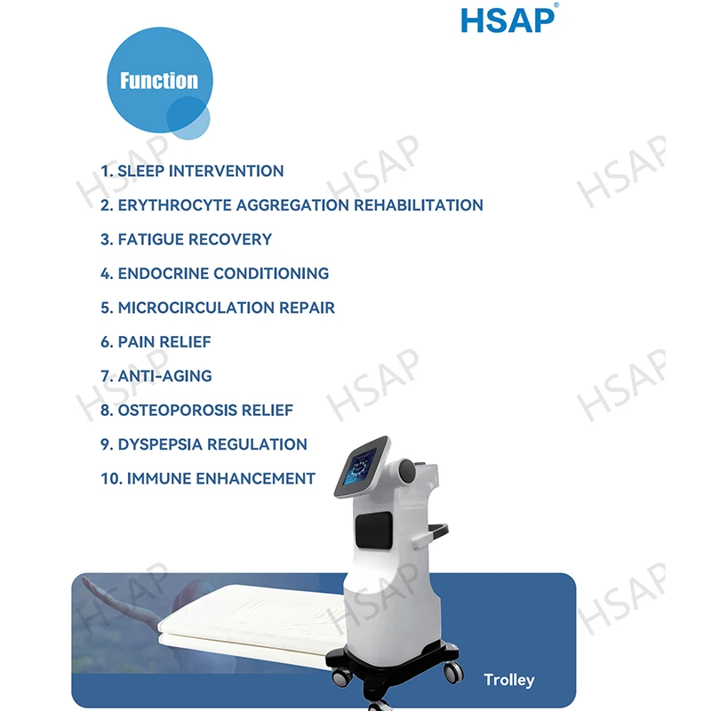 Portable Multifunctional PEMF Magnetic Therapy Device Human Whole Body Pain Relief Machine Menstrual syndrome
