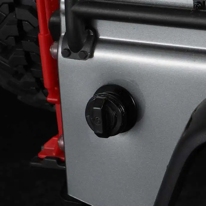 Simulated fuel tank cap is applicable to 1:8 1:10 TRX4M RC remote control car upgrade accessories