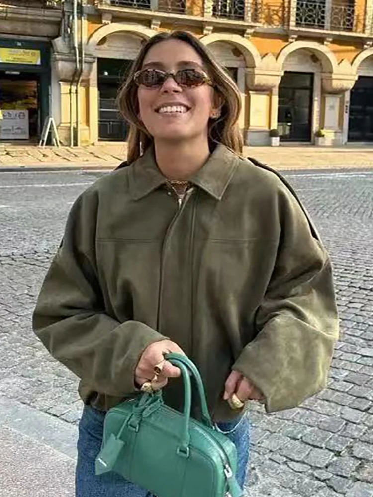 Women's Oversize Bomber Jackets 1