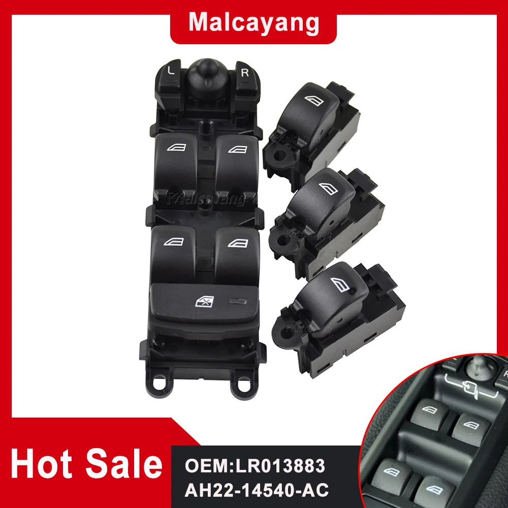 Ah22-14540-Ac Interruttore Di Controllo Alzacristalli Power Master Per Range Rover Sport L320 2010-2013 Discovery 4 2009 2010-2018 Consegna Veloce