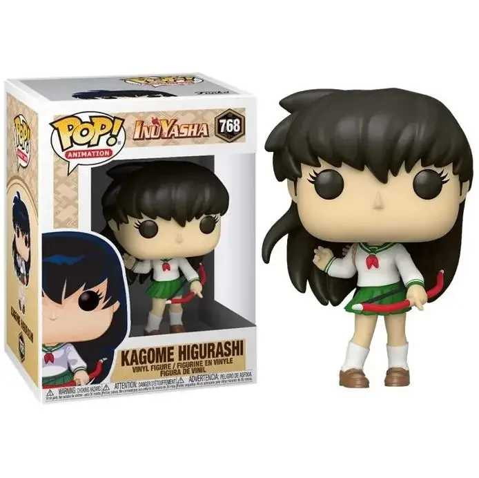 thumbnail image 1 of FUNKO POP Animation Kagome Higurashi 768 Evil Inuyasha 770# Figura exclusiva Inuyasha 767# Figura Juguetes Decoración Regalos para niños, 1 of 5