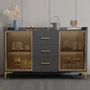 Closet Tall Kitchen Cabinet Sideboard Bar Glass Wine Dining Metal Cabinet Pantry Storage Muebles Kitchen Complete Furniture 2