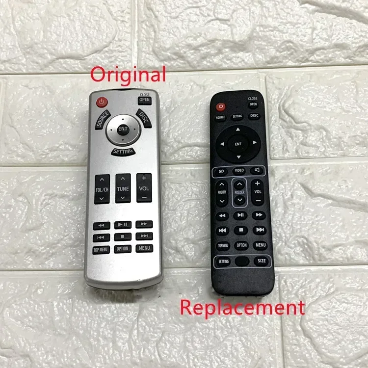 Electric Remote Control Rear Seat Dvd Entertainment Display For Alphard 20 Series 30 Series 2012 -