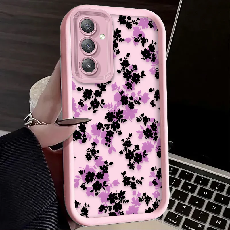 Charming Romantic Floral Phone Case - Decorative Back Cover