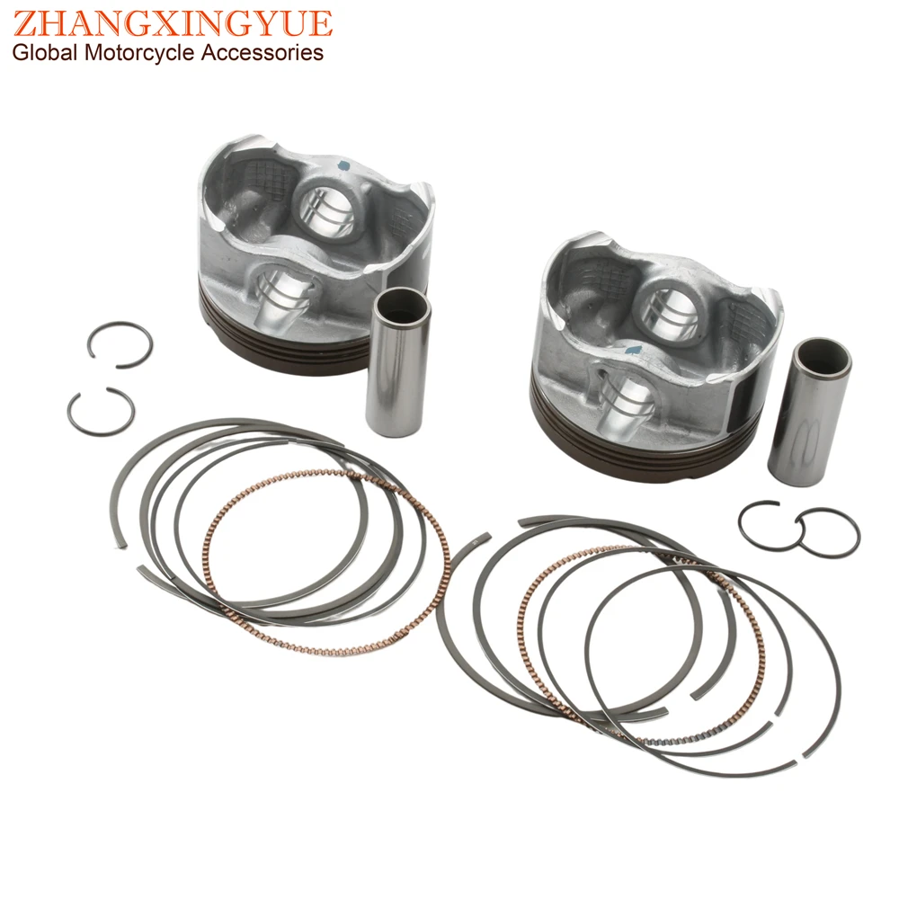 Motorcycle Ninja400 Z400 Piston Kit For Kawasaki Ninja 400 Z