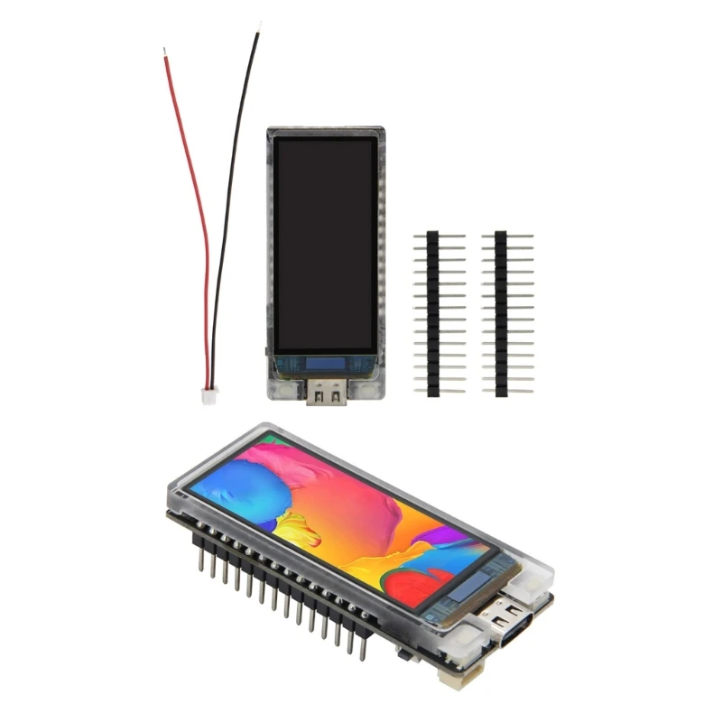 

T-Display AMOLED ESP32 with 1.91 Inch RM67162 Display Development Board WIFI Wireless Module Unwelded/Welded Pin